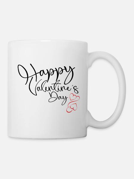 valentine s day - Mug blanc - blanc