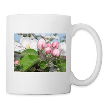 Apple Blossom Branches Spring Summer - Mug - white - Right