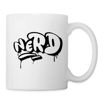 NERD - Mug blanc - blanc - Droite