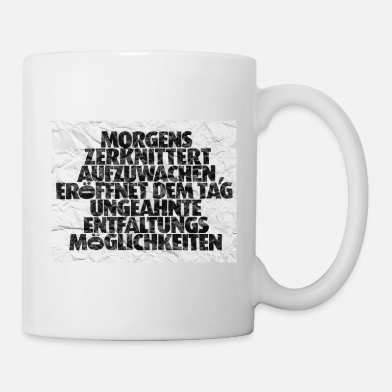 Morgenmuffel 2 - Tasse - Weiß