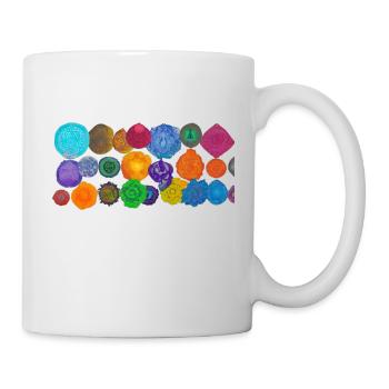7 Chakra Design: Balance deine Energie und Transformation - Tasse - Weiß - Rechts