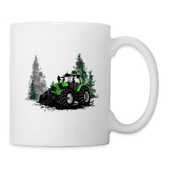 Tracteur - Tracteur - Agriculteur - Agriculteur - Mug blanc - blanc - Droite