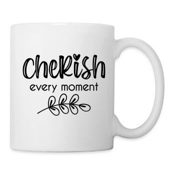 ChérirEveryMoment - Mug blanc - blanc - Droite
