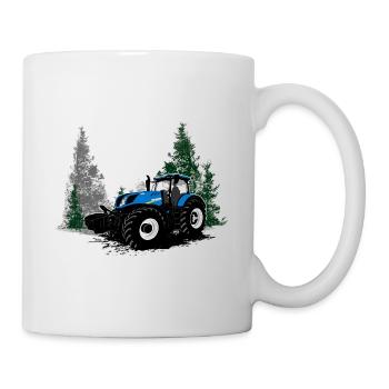 Tracteur - Tracteur - Agriculteur - Agriculteur - Mug blanc - blanc - Droite