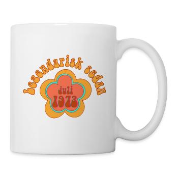 Legendär Seit Juli 1973 Geboren Geburtstag - Tasse - Weiß - Rechts