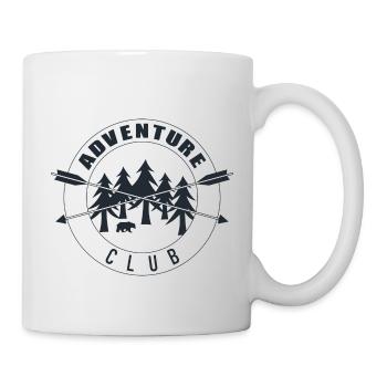 ADVENTURE CLUB ROUND - Mug - white - Right