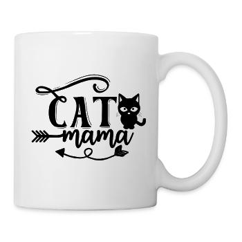 Cat Mama - Katzenmama - Mug - white - Right