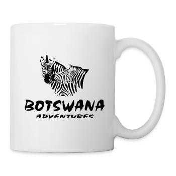 Botswana - Zebra - Tasse - Weiß - Rechts