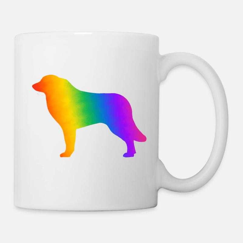 Pyrenean mountain dog, fully customizable as desired - Mug - white