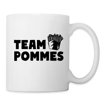 Team fries fries French fries - Mug - white - Right