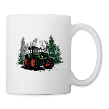 Tracteur - Tracteur - Agriculteur - Agriculteur - Mug blanc - blanc - Droite