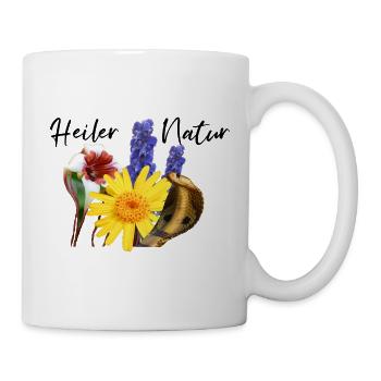 Heiler Natur - Strophantus Arnica Naja Aconitum - Tasse - Weiß - Rechts