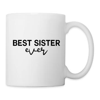 Best Sister ever - Mug - white - Right