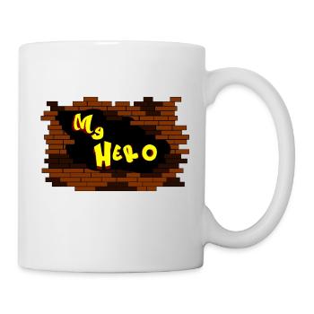 MY HERO graffiti - Mug - white - Right