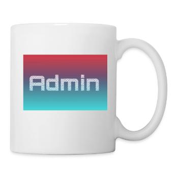 ADMIN in Color - Tasse - Weiß - Rechts