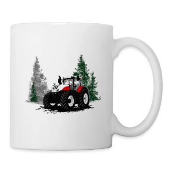 Tracteur - Tracteur - Agriculteur - Agriculteur - Mug blanc - blanc - Droite
