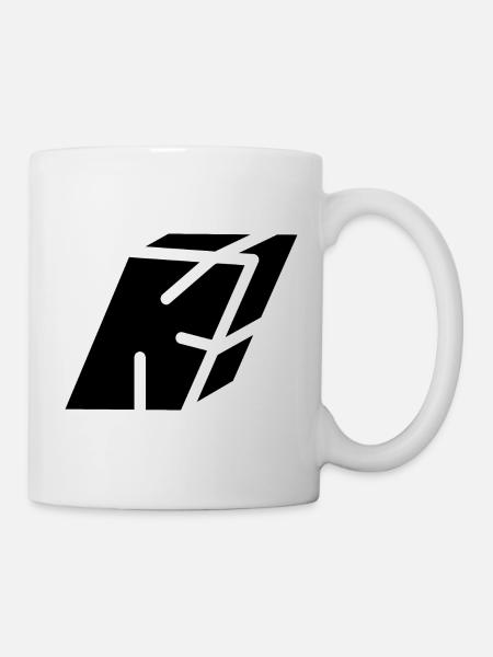 Résumé K lettre - Mug blanc - blanc