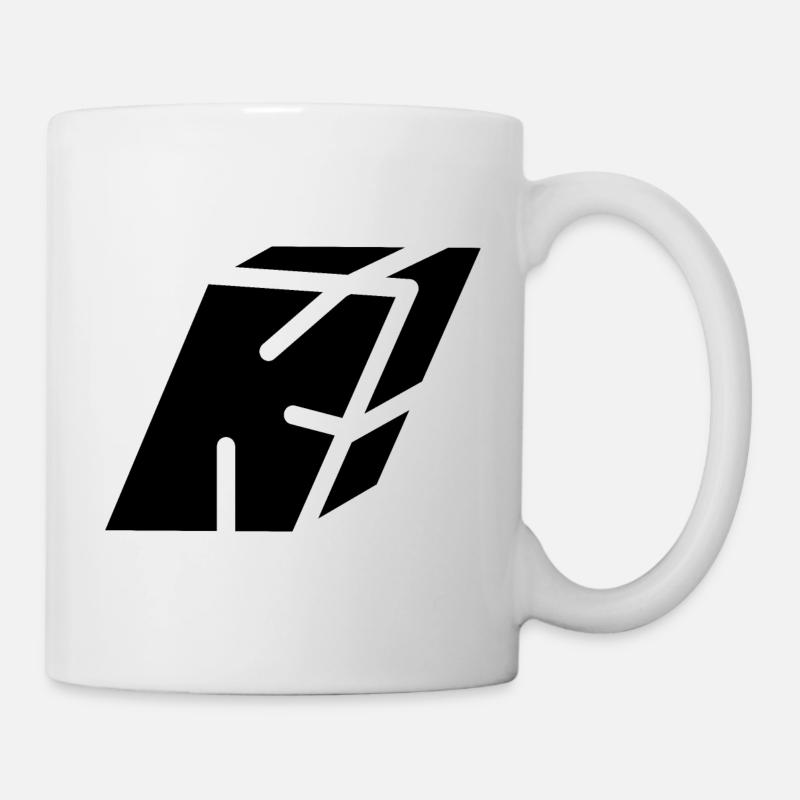 Résumé K lettre - Mug blanc - blanc
