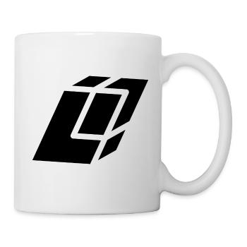 Abstract L letter - Mug - white - Right