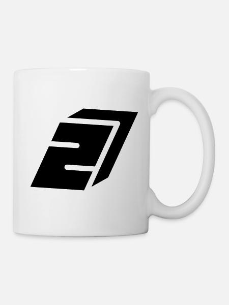 Abstract number 2 - Mug - white