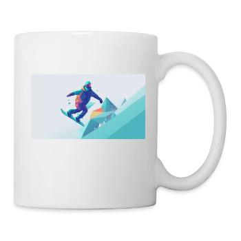 Snowboarders - Mug - white - Right