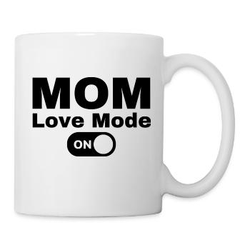 Mom Love Mode on - Mug - white - Right