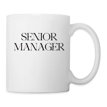 SENIOR MANAGER - Tasse - Weiß - Rechts