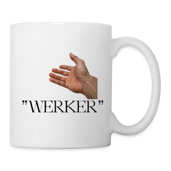HAND WERKER - Tasse - Weiß - Rechts