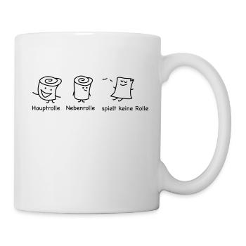 Rollenspiel und chillen - Tasse - Weiß - Rechts