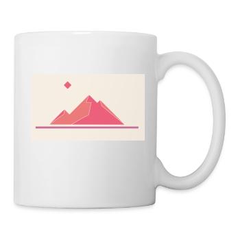 Red Mountains - Mug - white - Right