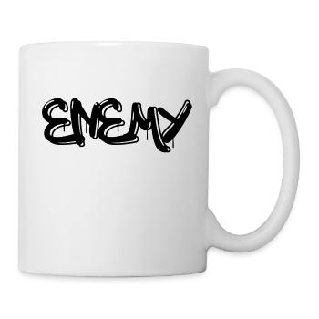 Enemy - Tasse - Weiß - Rechts