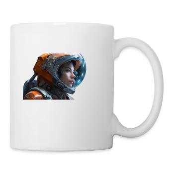 Woman Astronaut - Mug - white - Right