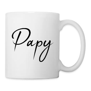 OPA. ALLES GUTE ZUM GEBURTSTAG, PAPA. PAPA. VATERTAG. VATER. - Tasse - Weiß - Rechts