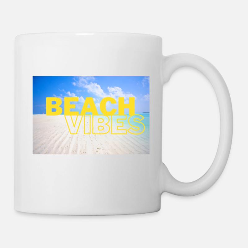 Beach 26 - Tasse - Weiß