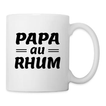 Papa au Rhum - Mug blanc - blanc - Droite
