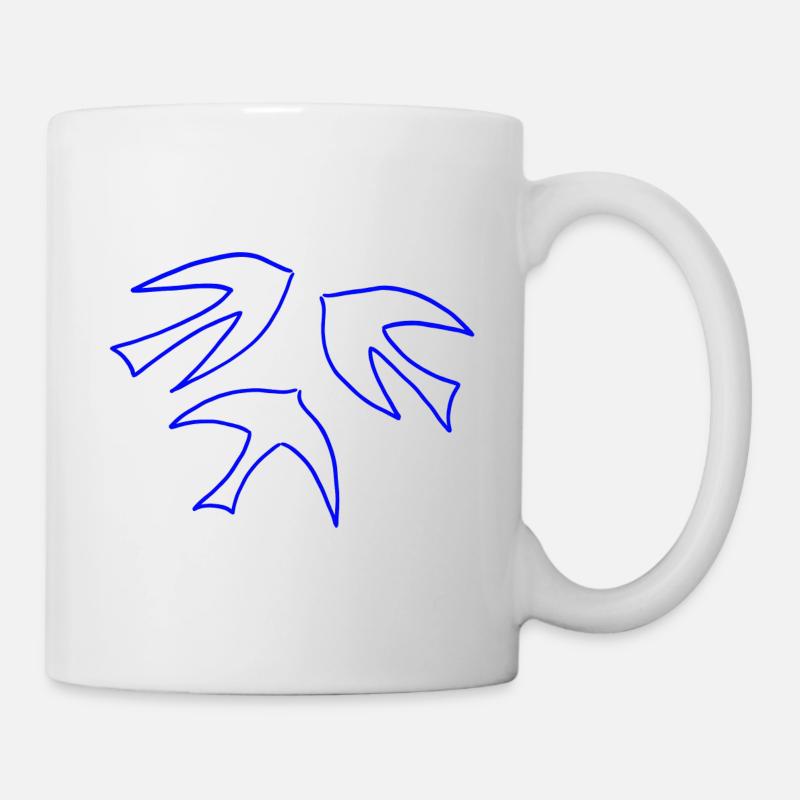 Les pigeons de Pablo - Mug blanc - blanc