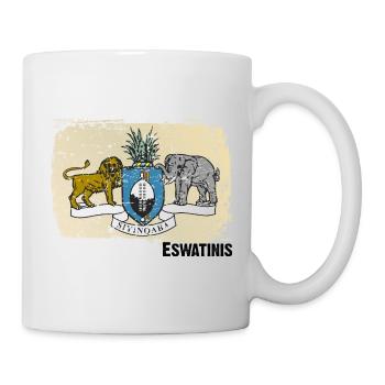 Swasiland, Eswatini, Königreich Eswatini - Tasse - Weiß - Rechts