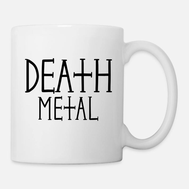 Death metal - Mug blanc - blanc