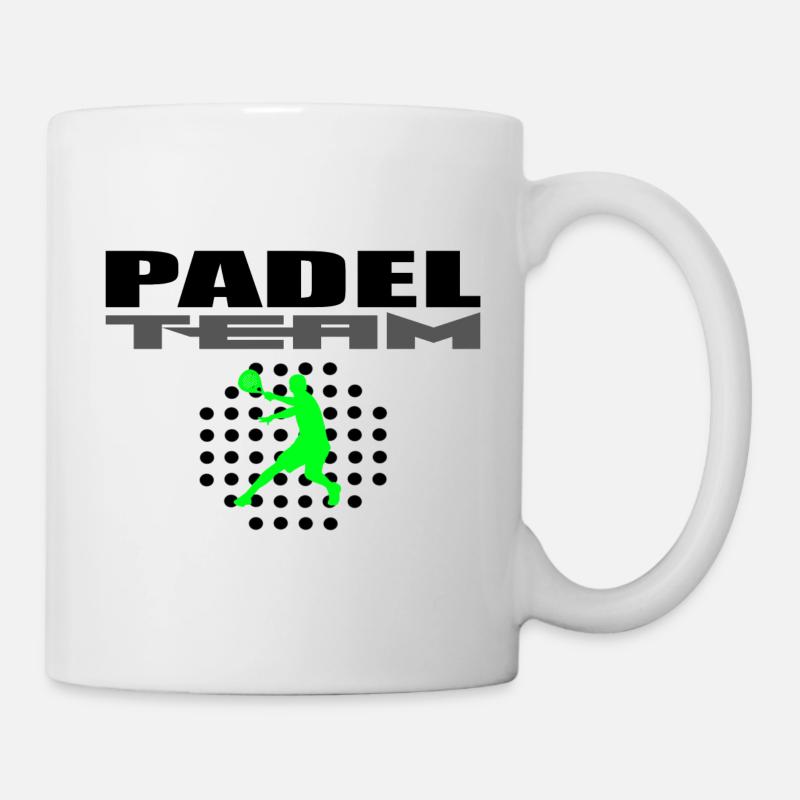 Padel-Mannschaft - Tasse - Weiß