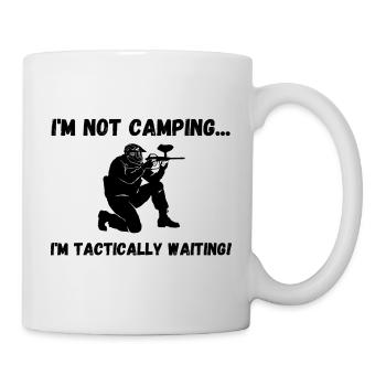 Je ne fais pas de camping... - Mug blanc - blanc - Droite