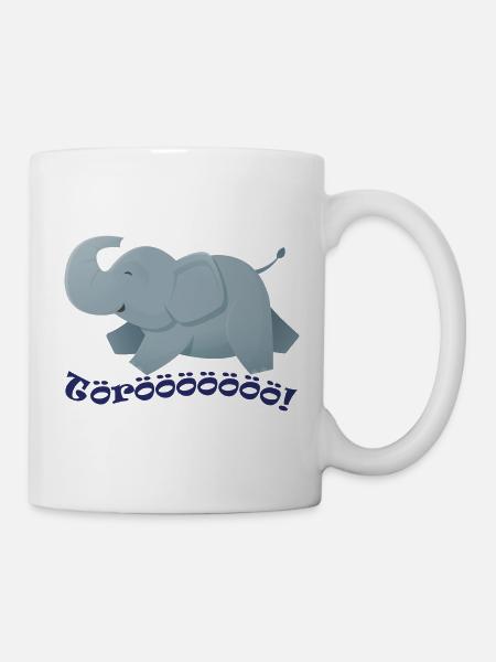 Wildtiere - Tasse - Weiß