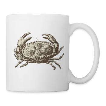 Meerestiere - Tasse - Weiß - Rechts