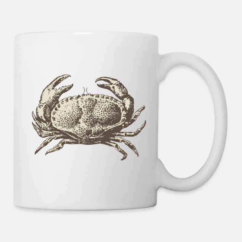 Meerestiere - Tasse - Weiß