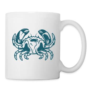 Meerestiere - Tasse - Weiß - Rechts