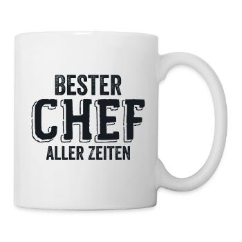 Bester Chef aller Zeiten - Firmenchef Geschenk - - Mug blanc - blanc - Droite