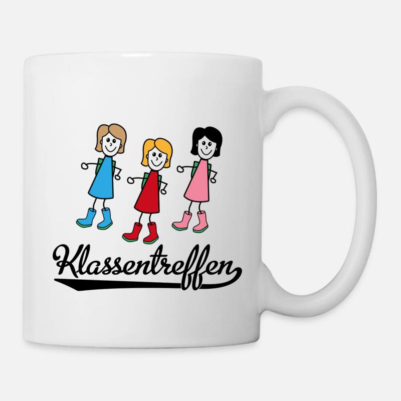 Lustiges Klassentreffen - Tasse - Weiß