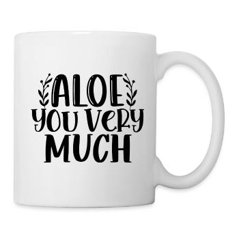 Aloe you very much, Gardening Plants Happiness - Mug - white - Right
