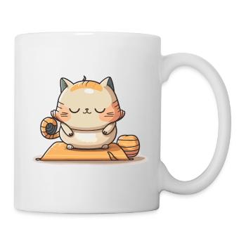 Cat-titude - Tasse - Weiß - Rechts