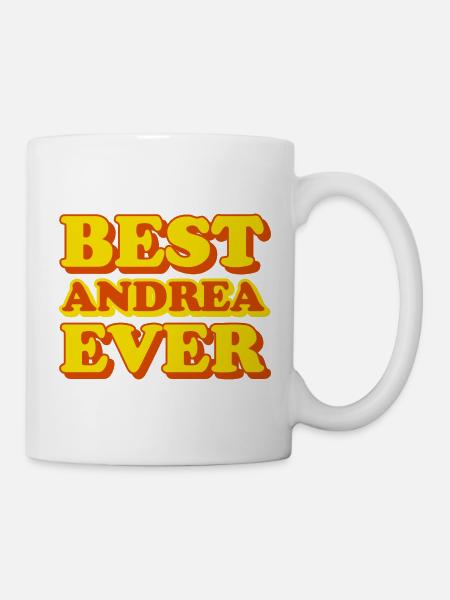 Andrea Vorname Lustiges Geschenk - Tasse - Weiß