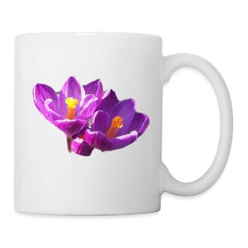 flowers,flower,spring,blossoms,tulips,crocus - Mug - white - Right